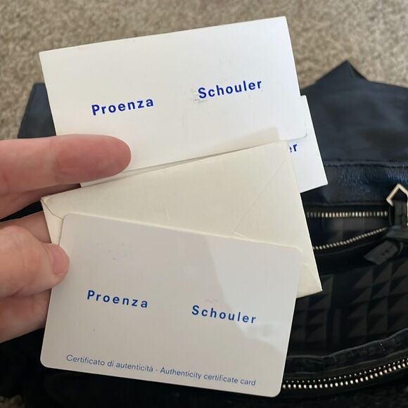 Proenza Schouler Tweed Leather Bag - Picture 8 of 11